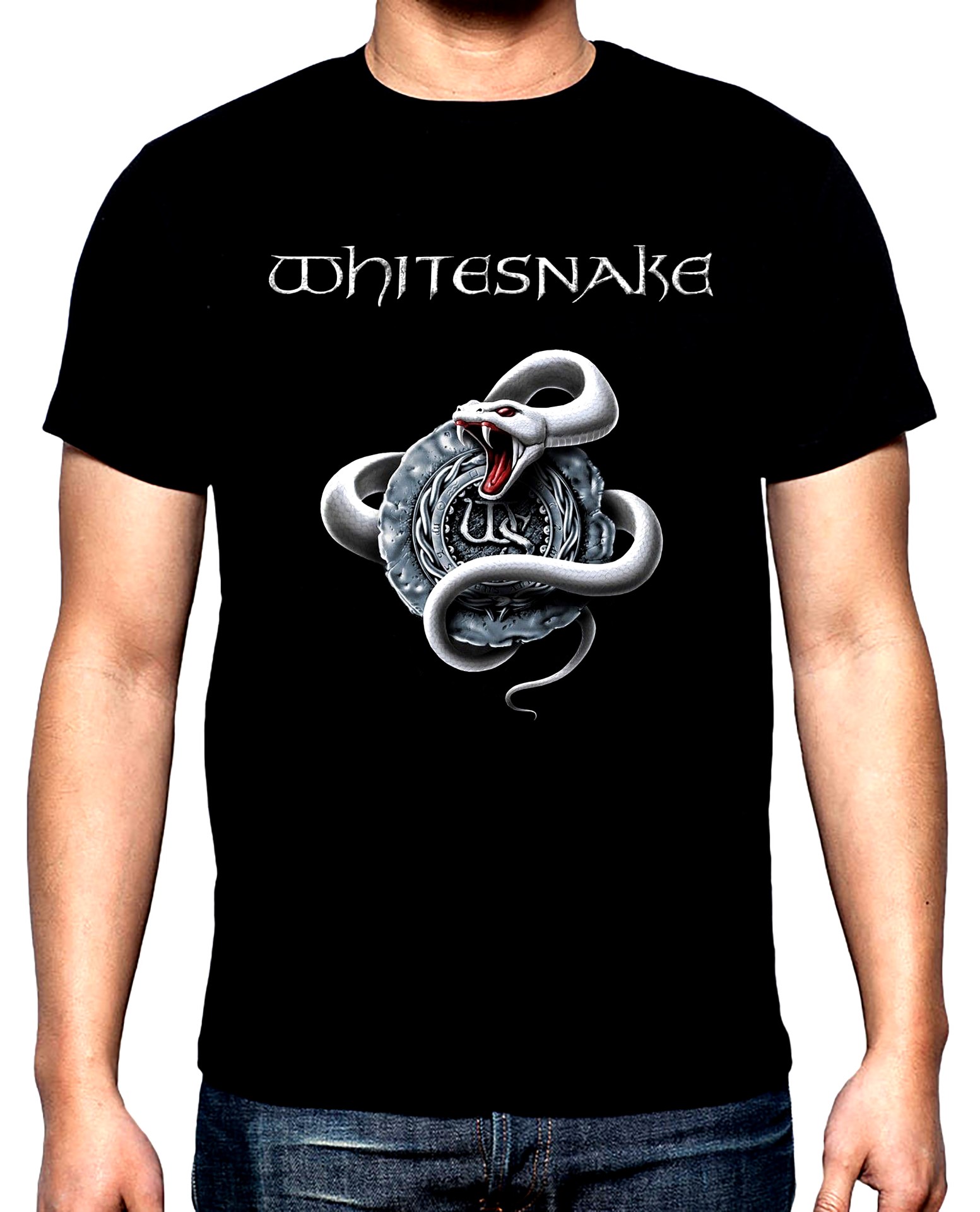 Whitesnake, мъжка тениска, 100% памук, S до 5XL